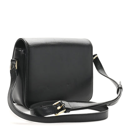 Celine Shiny Calfskin Teen Triomphe Black 3 of 10