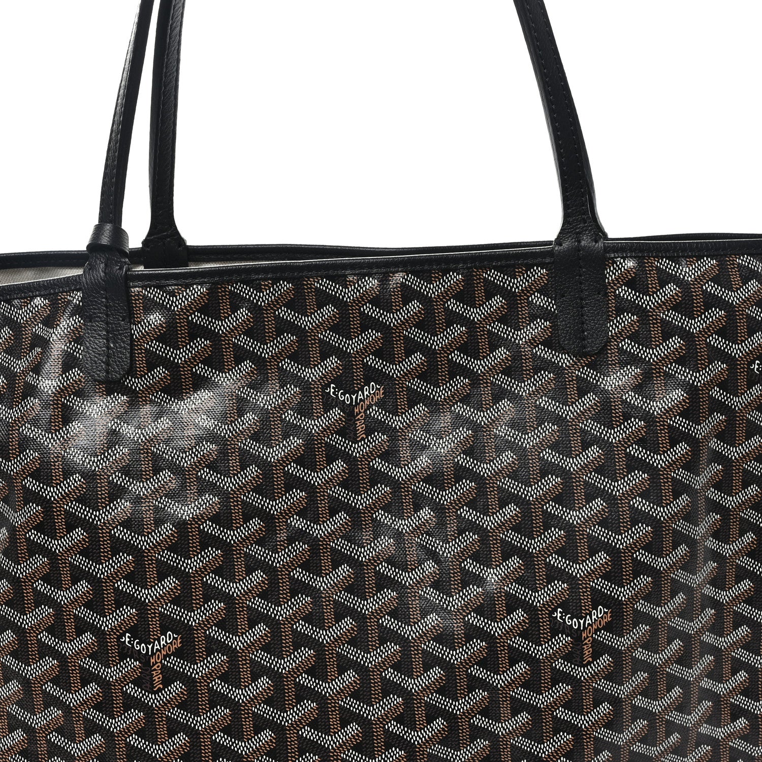 Goyard Goyardine Saint Louis GM Black 9 of 11
