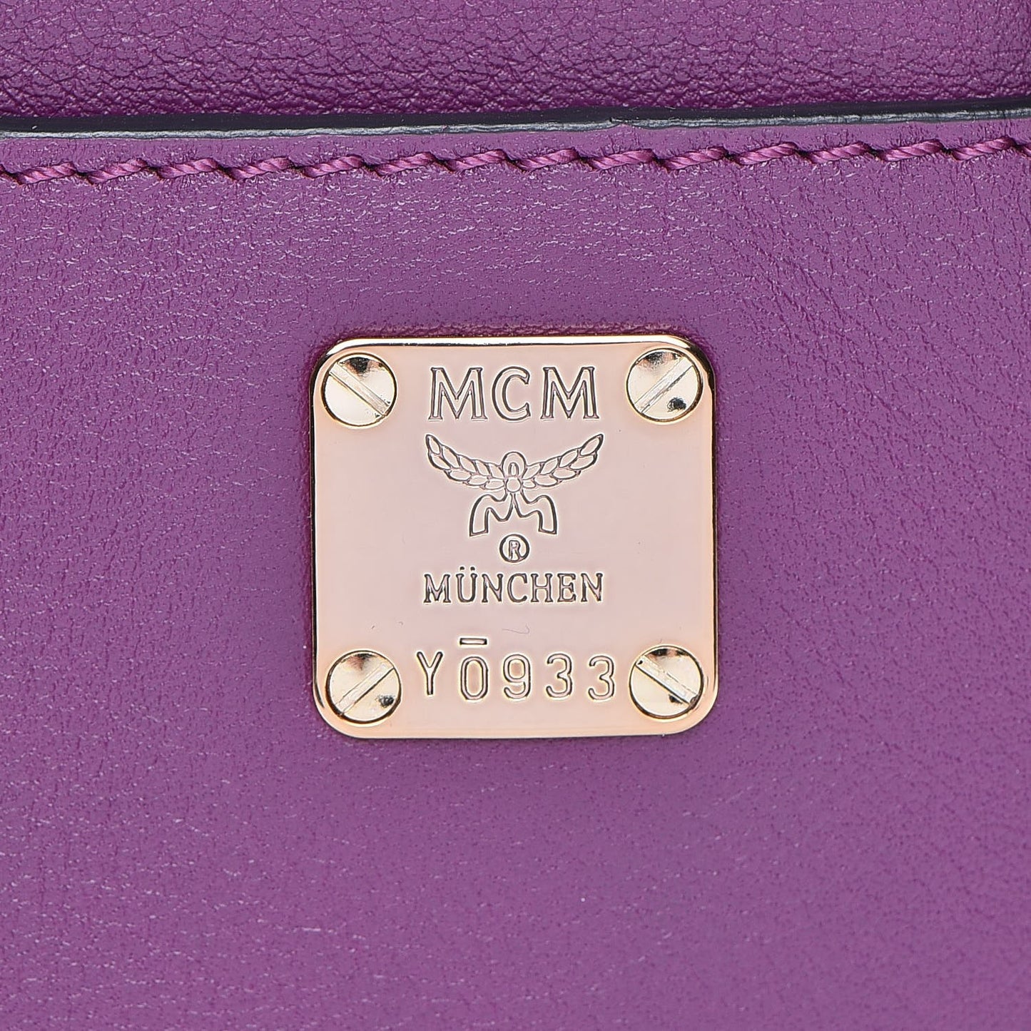 Calfskin Mini Duchess Polke Studs Backpack Mystic Purple