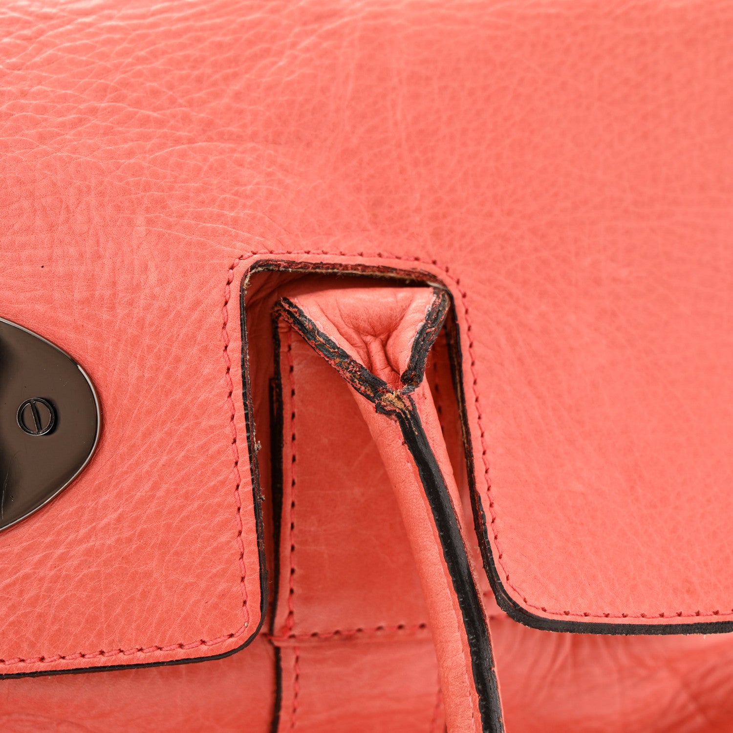 Mulberry Natural Leather Bayswater Coral 13 of 17