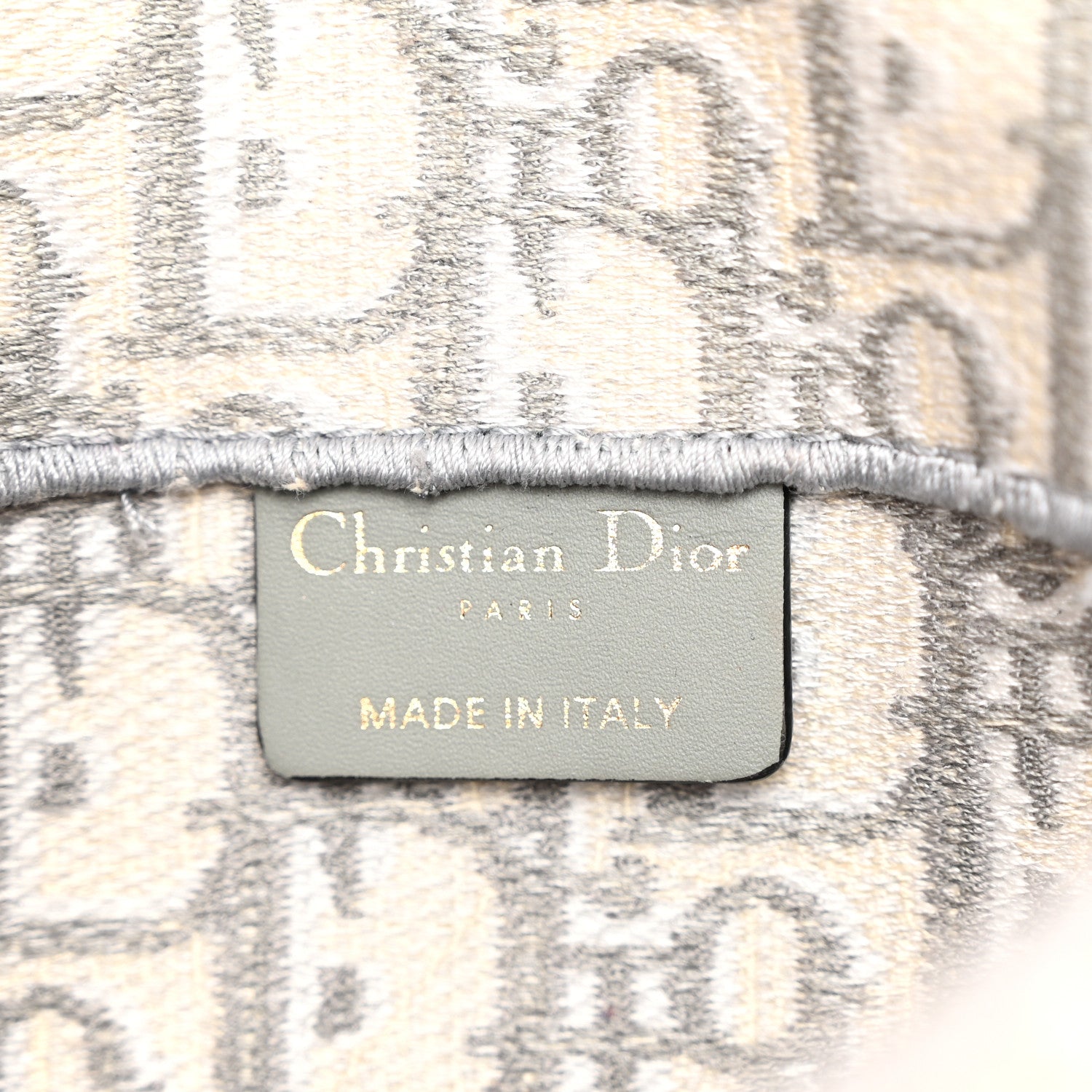 Christian Dior Oblique Saddle Belt Bag Grey 6 of 11