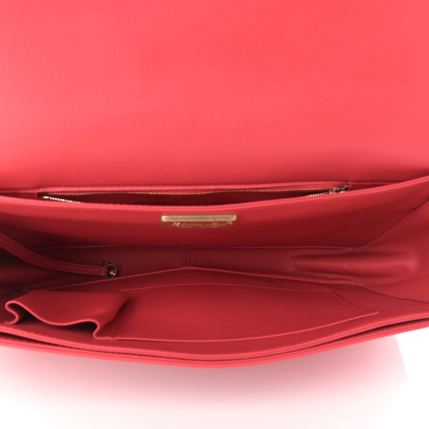 Alligator Large Boy Reverso Flap Red