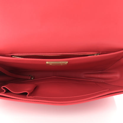 Chanel Alligator Large Boy Reverso Flap Red 5 of 10