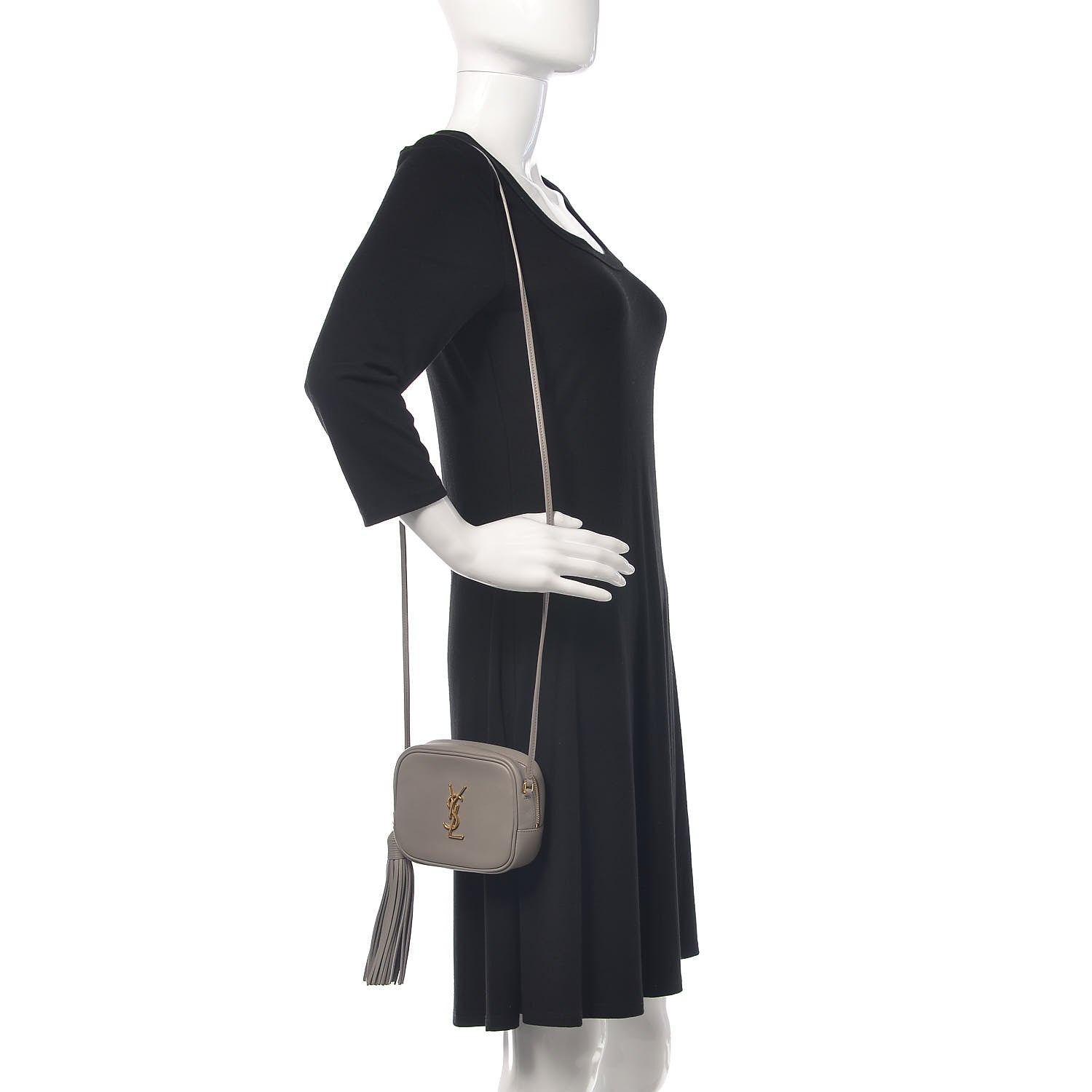 Saint Laurent Nappa Monogram Blogger Bag Fog 2 of 10
