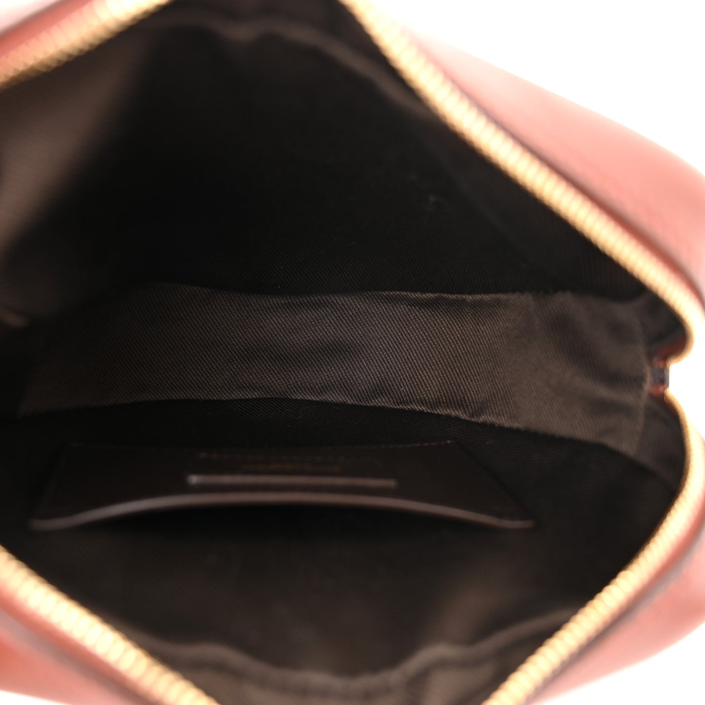Canvas Smooth Calfskin Le Monogramme Coeur Crossbody Chestnut