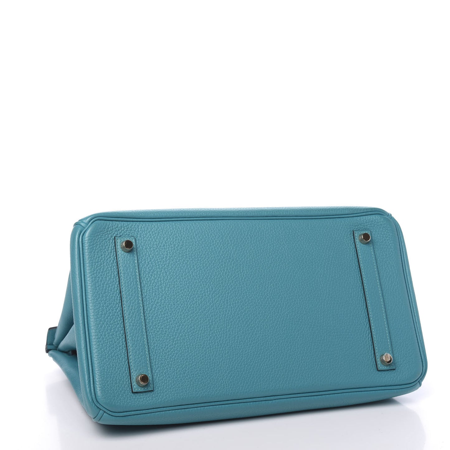 Taurillon Clemence Birkin 35 Turquoise