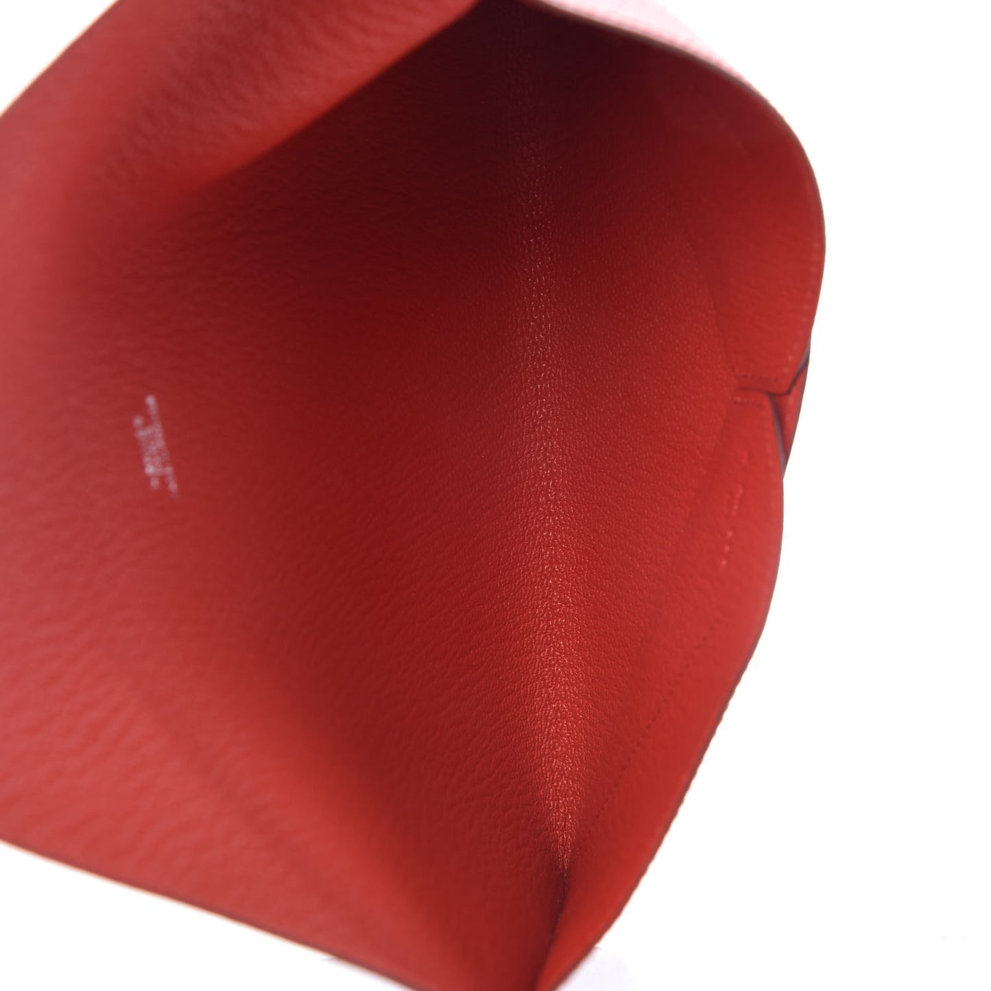 Chévre Mysore Envelope Trio Wallet Rouge Tomate Orange Lime