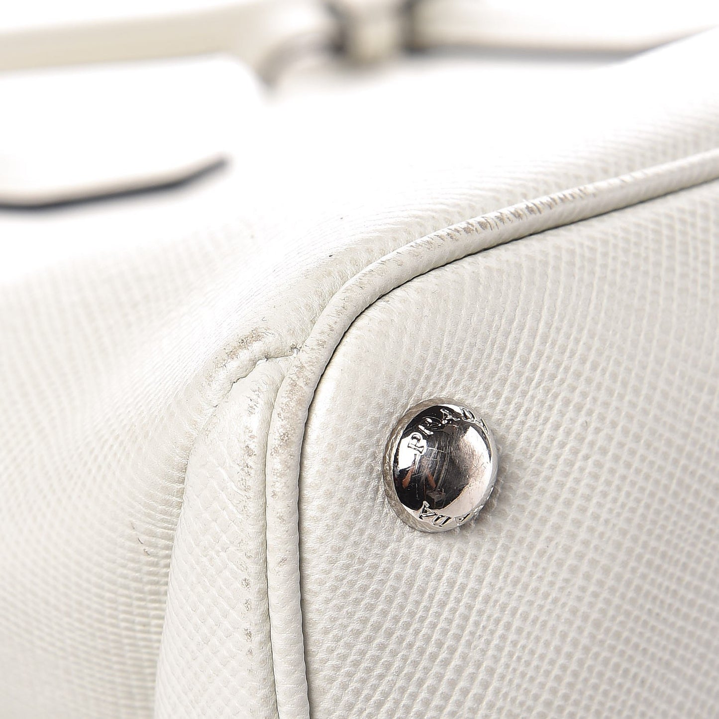 Saffiano Cuir Twin Tote Talco