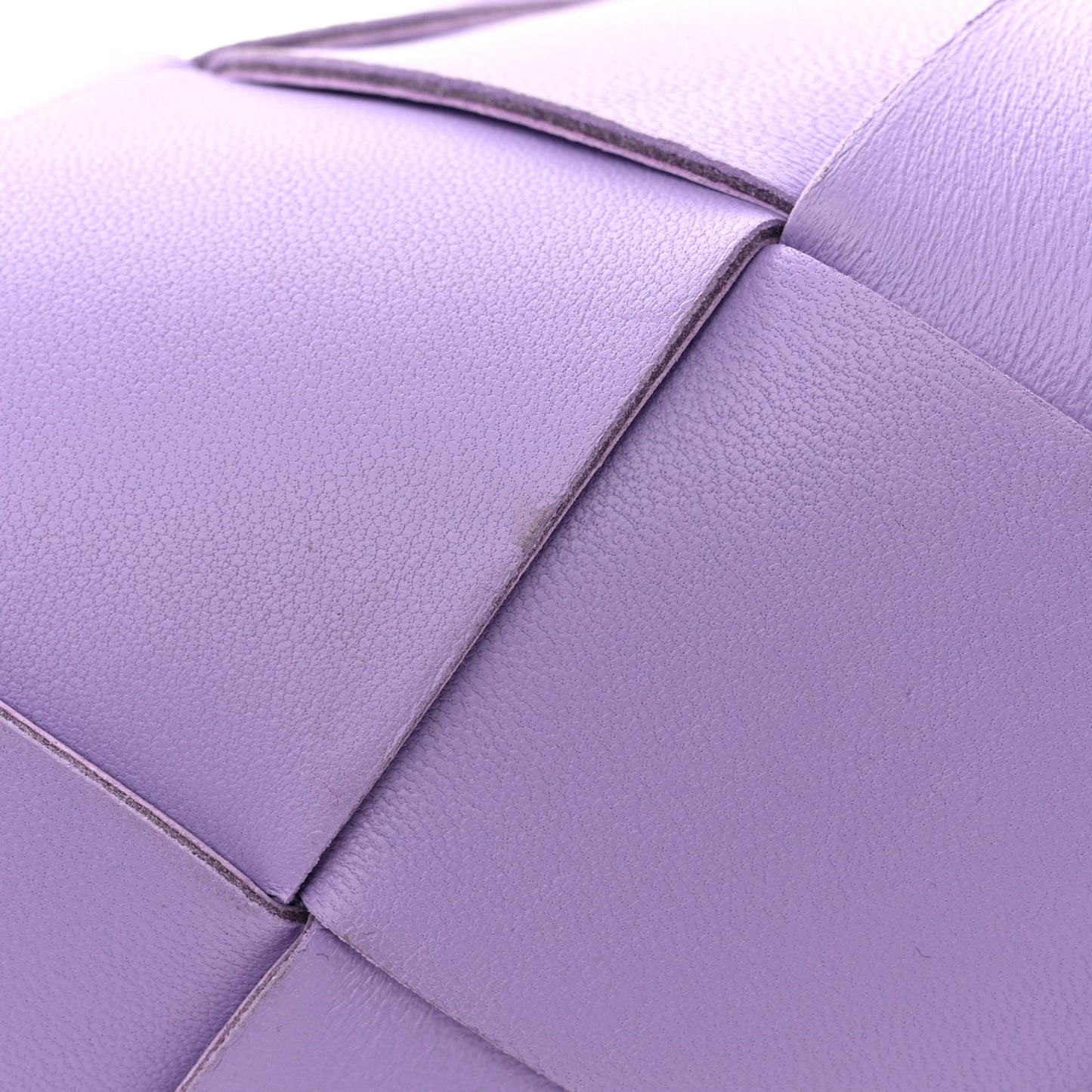 Lambskin Maxi Intrecciato Small Cassette Camera Bag Wisteria