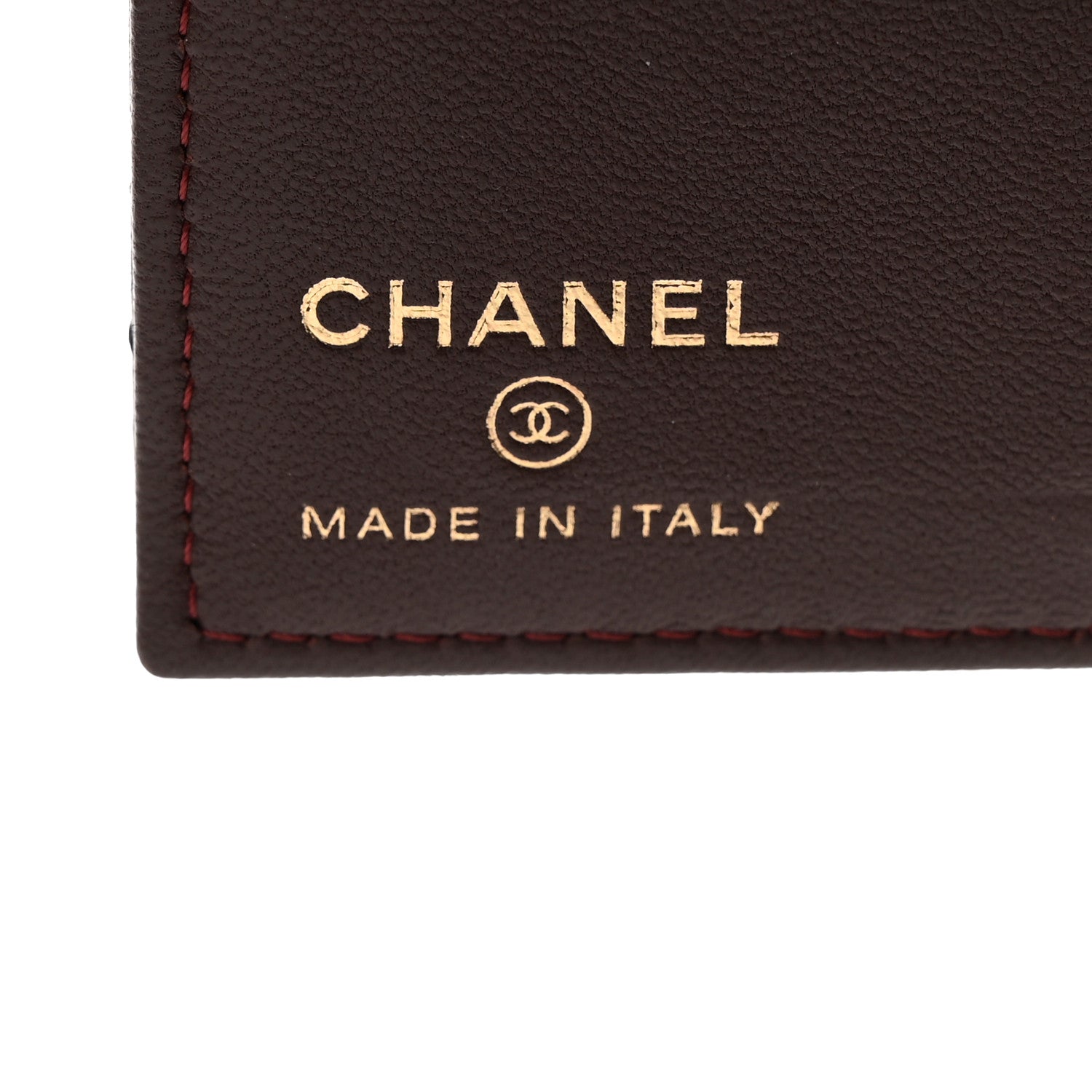 Chanel Lambskin Quilted Card Holder Wallet Black 6 of 8