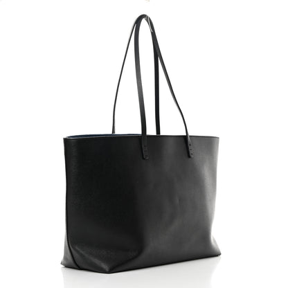 Fendi Vitello Elite Cuoio Monster Buggies Medium Roll Tote Black Multicolor Blue Cobalto 3 of 20