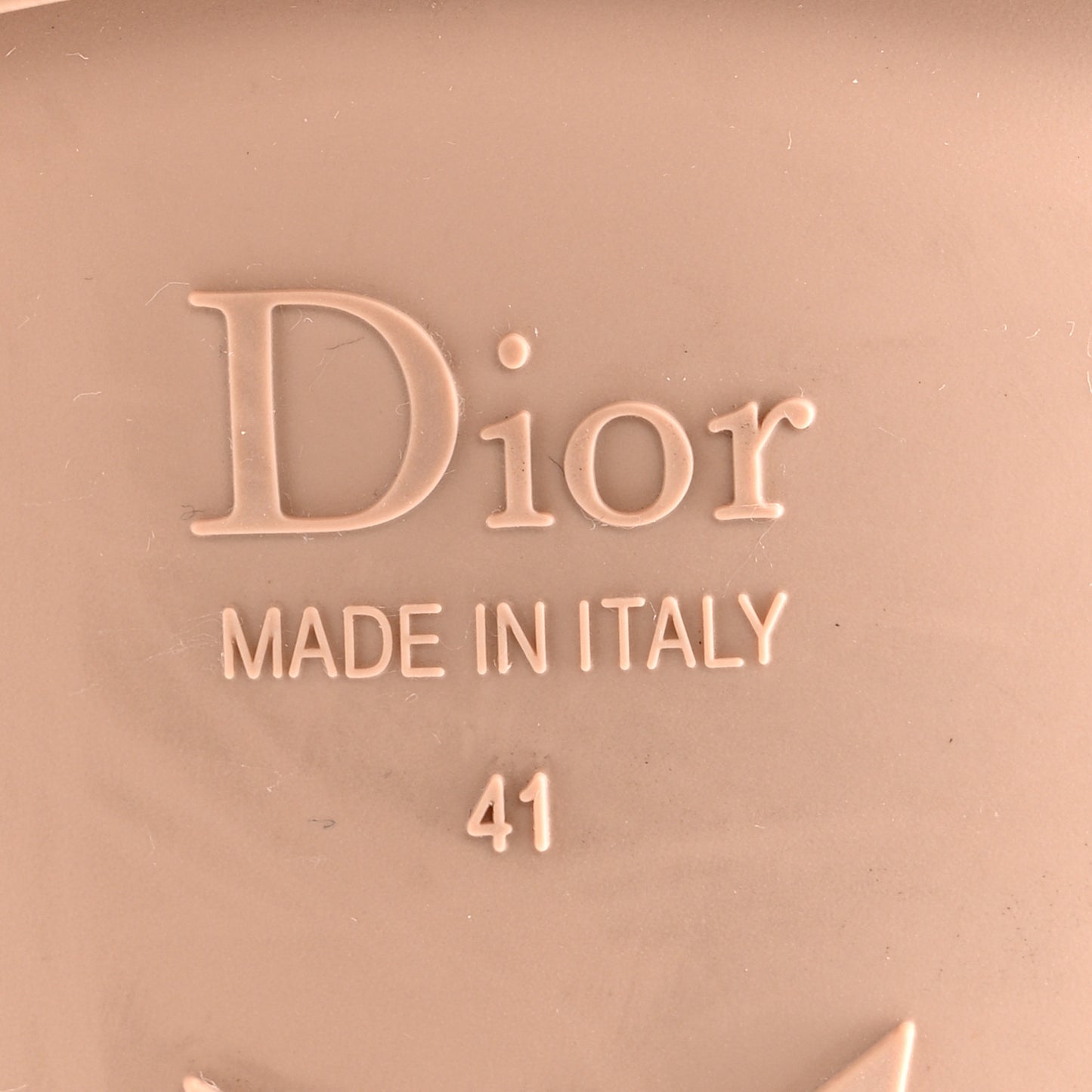 Canvas Nylon Camouflage Dior(e)volution Mule Slide Sandals 41 Nude