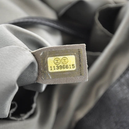 Chanel Leather Soho CC Shopper Tote Black 9 of 10