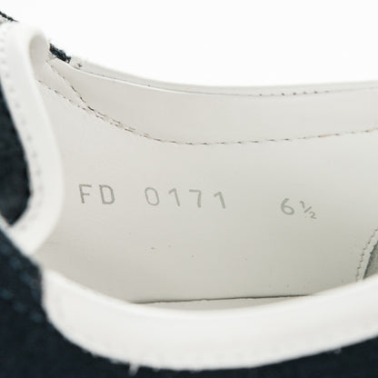 Louis Vuitton Suede Cotton Team Derby Sneakers 6.5 Marine 7 of 8