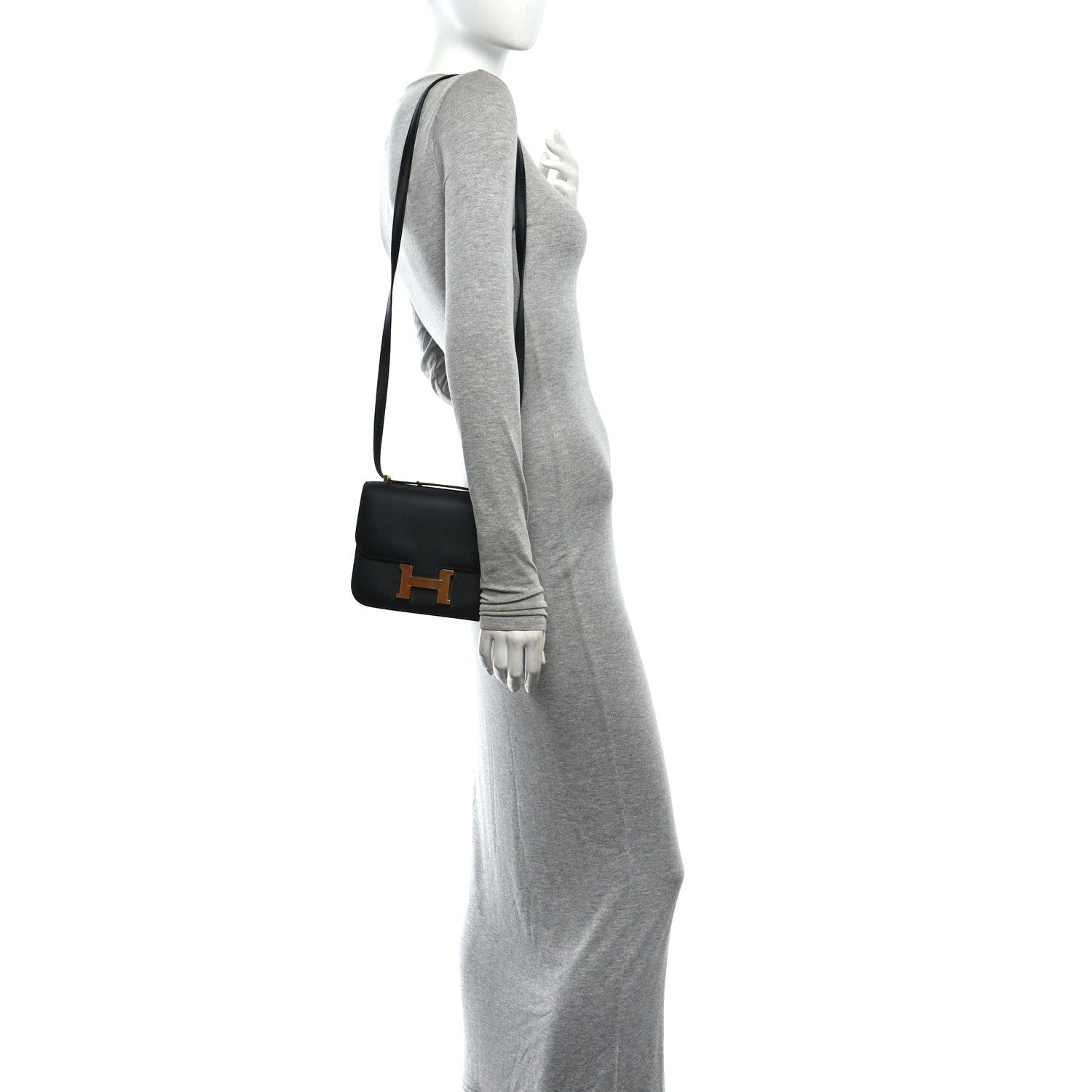 Hermes Epsom Constance 18 Black 2 of 11