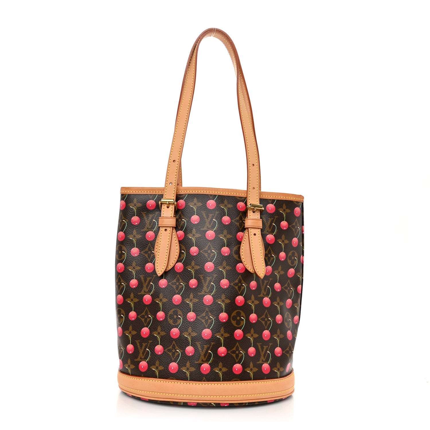 Louis Vuitton Monogram Cerises Bucket Bag 1 of 13