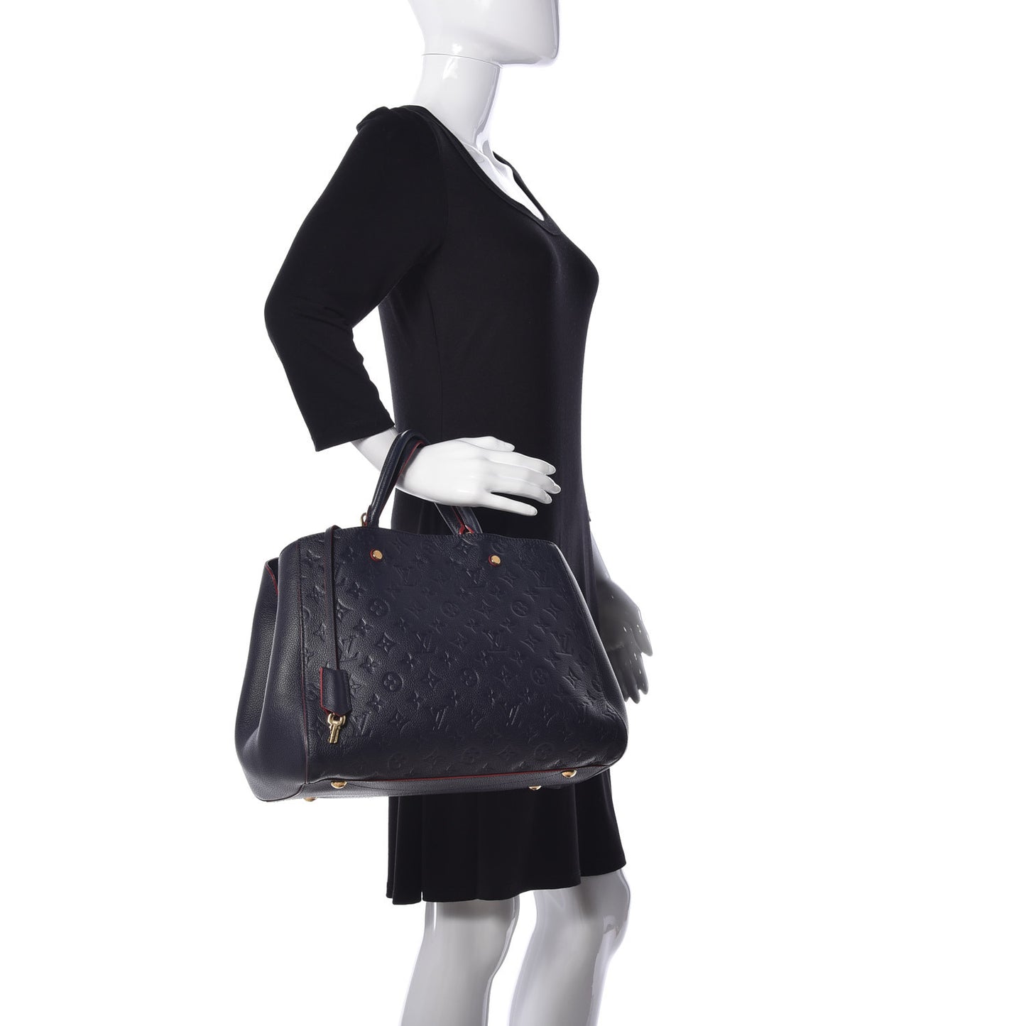 Empreinte Montaigne GM Marine Rouge