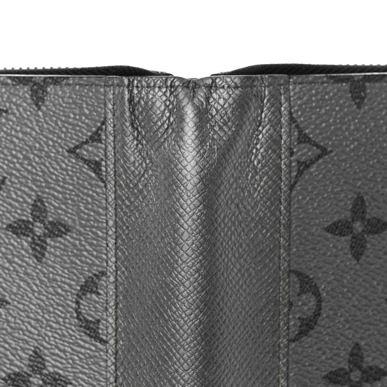Louis Vuitton Taigarama Vertical Zippy Wallet Silver 7 of 10