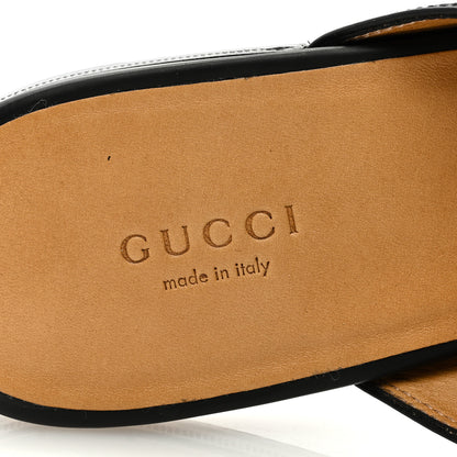 Gucci Calfskin Womens Princetown Slippers 41 Black 7 of 9