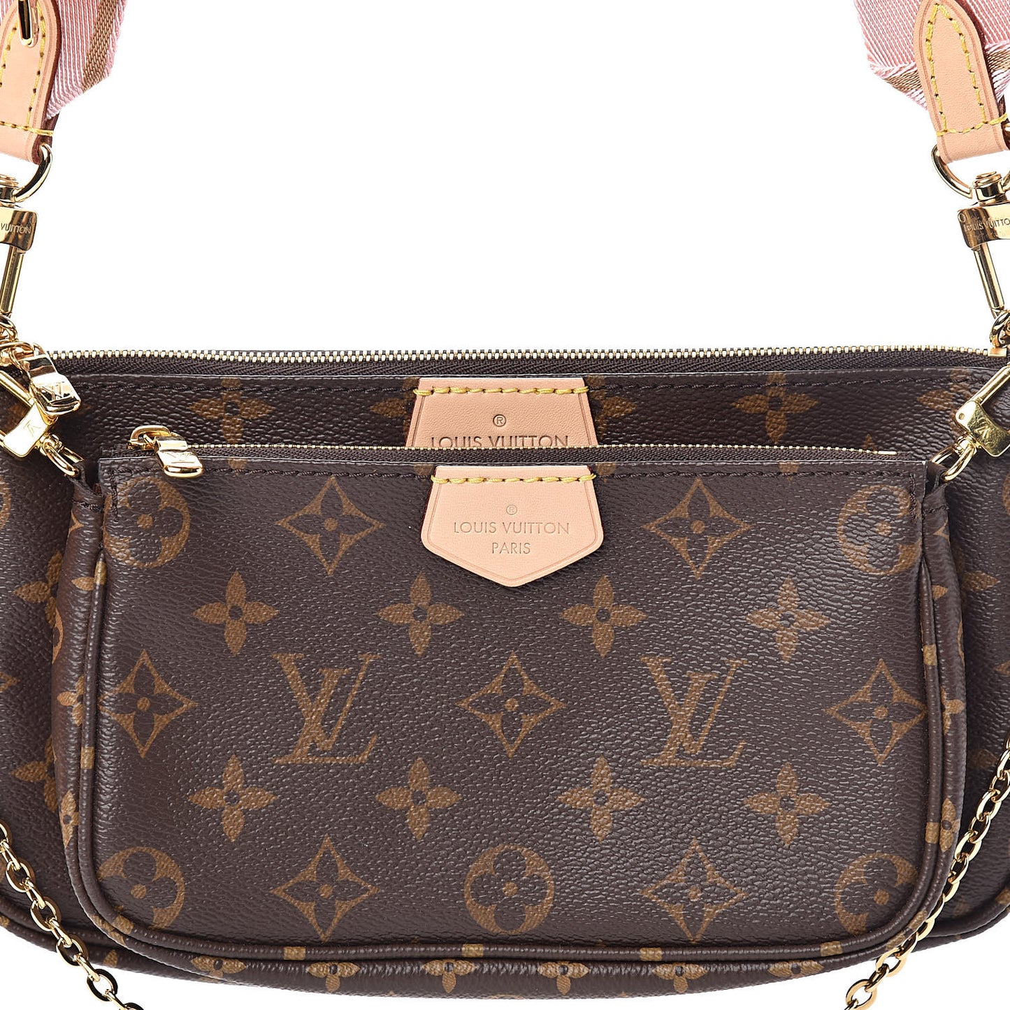 Monogram Multi Pochette Accessories Rose Clair