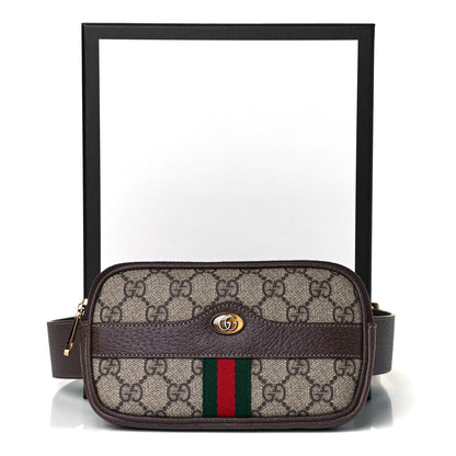 Gucci GG Supreme Monogram Ophidia Belted iPhone Case 85 34 Dark Brown 9 of 9