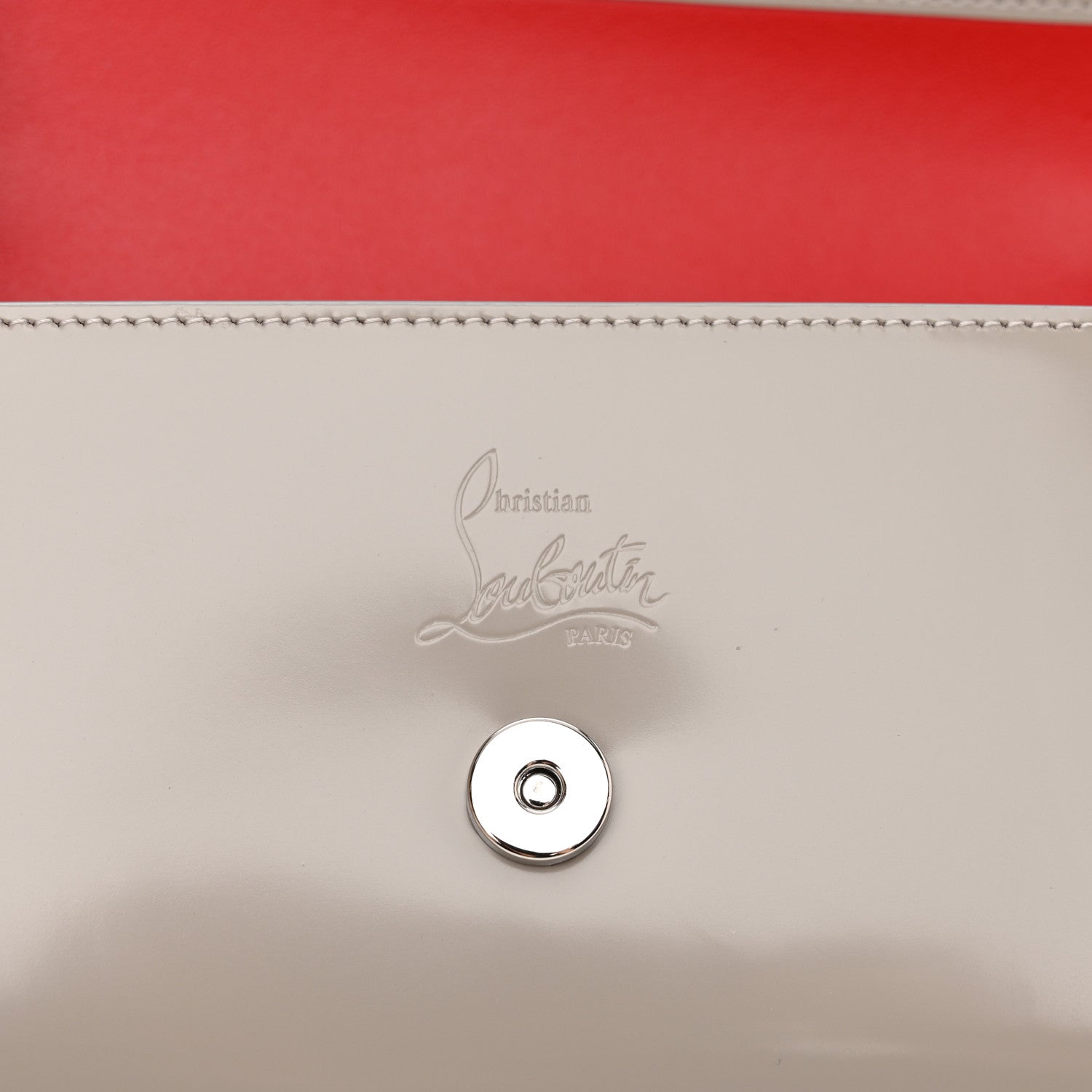 Christian Louboutin Patent Calfskin Loubi54 Wallet On Chain Goose 6 of 11