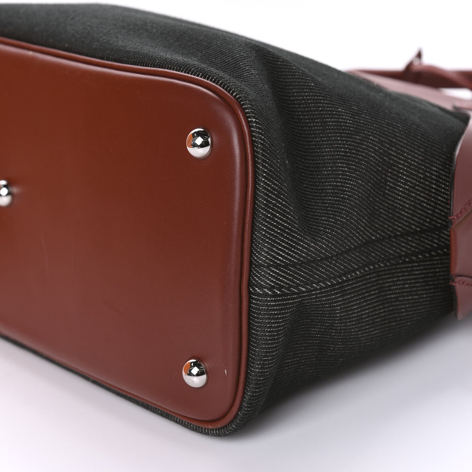 Hermes Toile Vache Hunter Paddock Bolide 35 Grey Rouge H 7 of 10