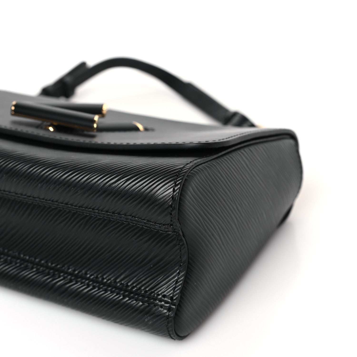 Louis Vuitton Epi Twist Braided Strap Shoulder Bag MM Black 8 of 8