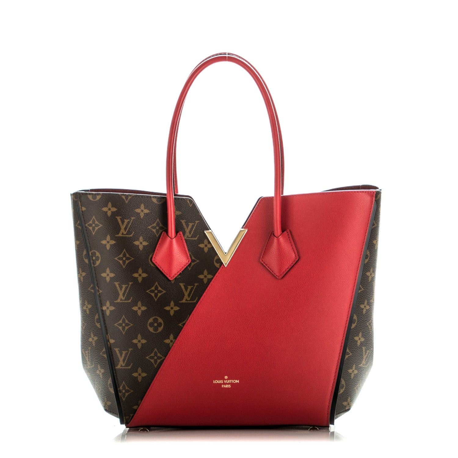 Louis Vuitton Calfskin Monogram Kimono Tote Cherry 1 of 7