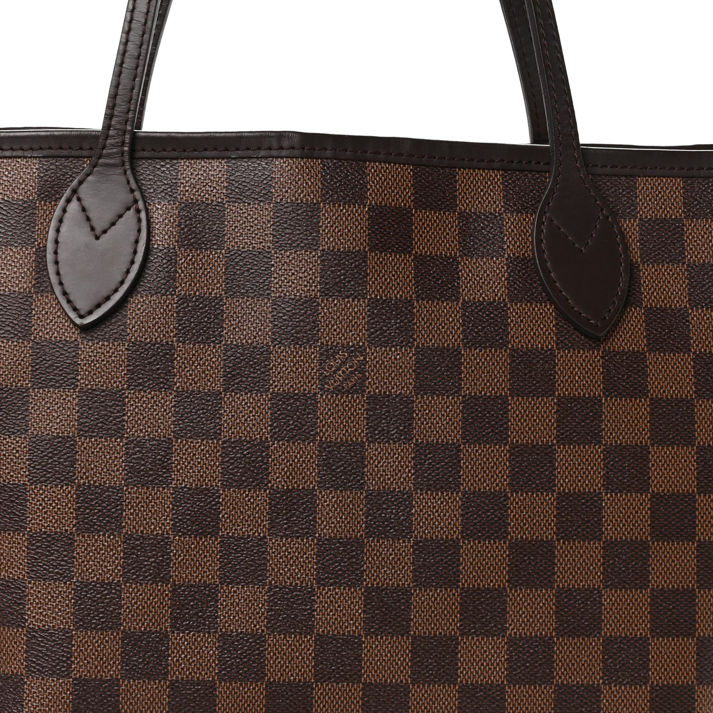 Damier Ebene Neo Neverfull MM Rose Ballerine