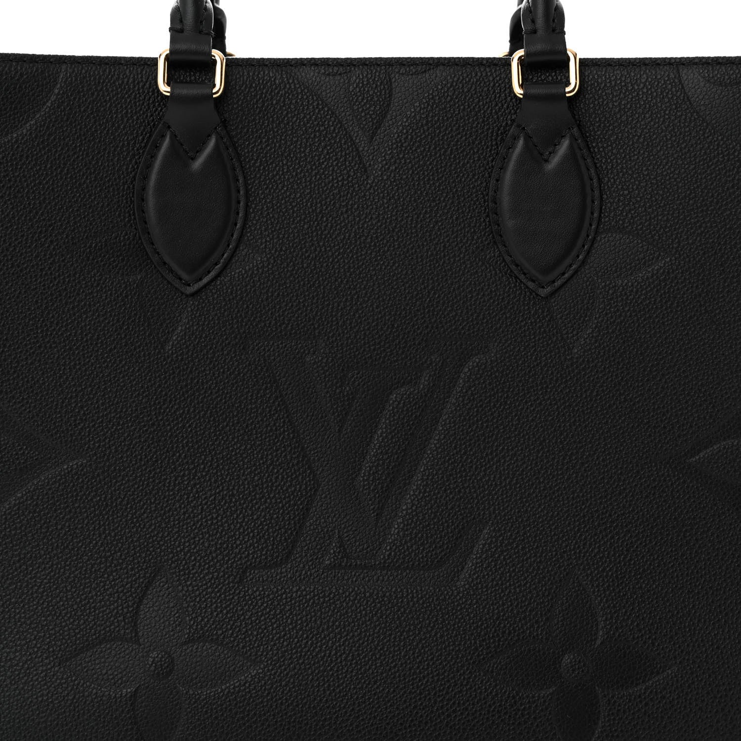 Louis Vuitton Empreinte Monogram Giant Onthego MM Black 7 of 10
