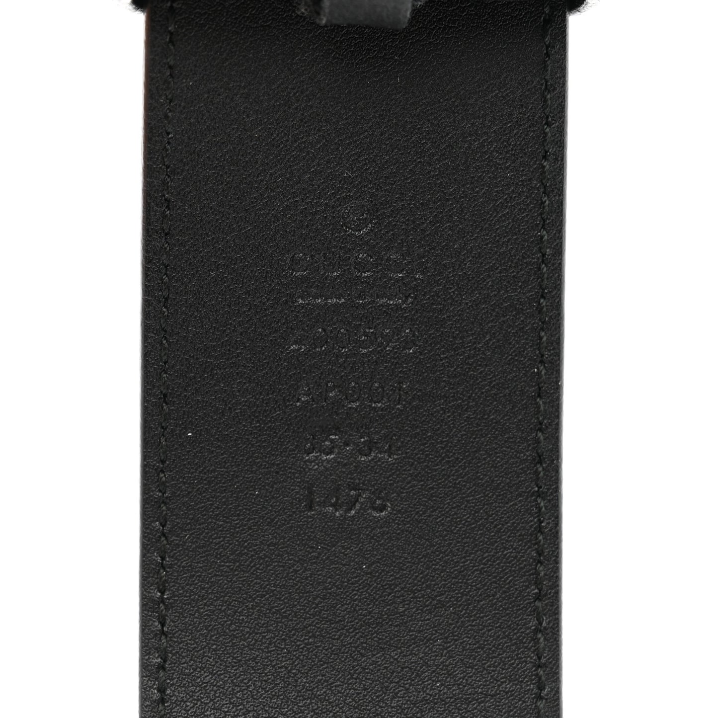 Calfskin Double G 40mm Belt 85/34 Black