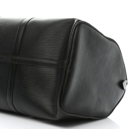 Louis Vuitton Epi Keepall 50 Black 9 of 11
