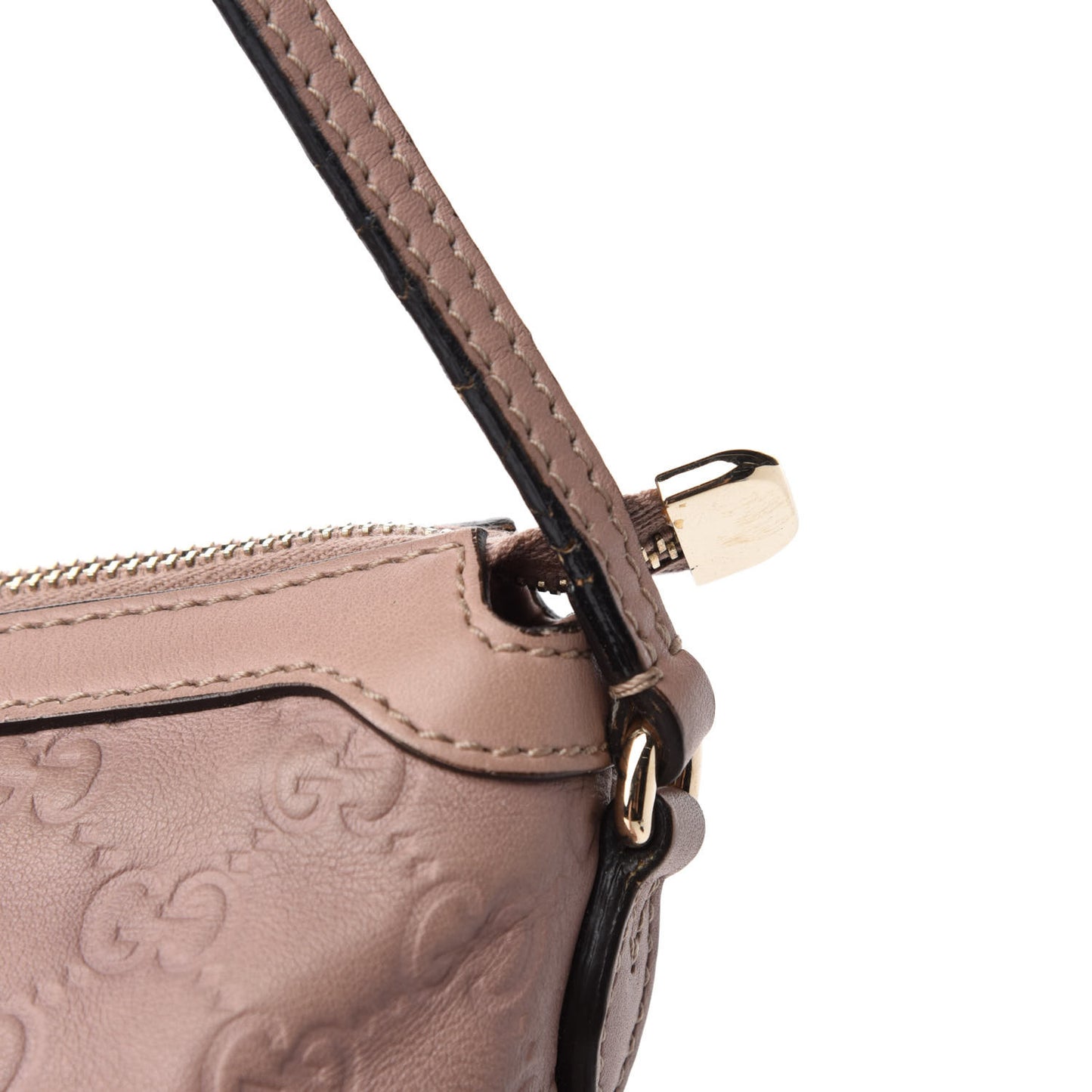 Guccissima Large Bree Hobo Soft Pink