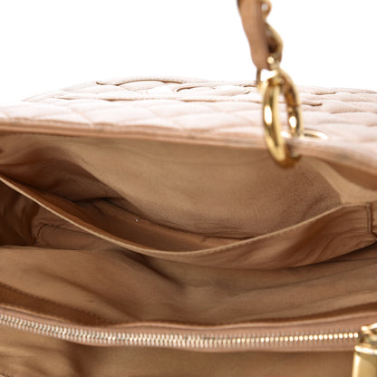 Chanel Caviar Quilted Grand Shopping Tote GST Beige 8 of 30