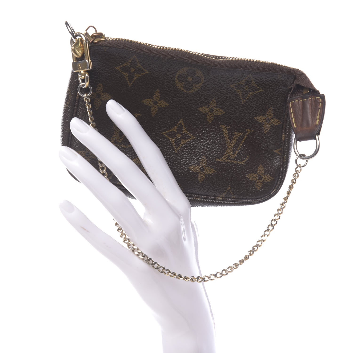 Louis Vuitton Monogram Mini Pochette Accessories 2 of 11