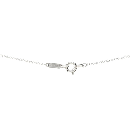 Tiffany Sterling Silver Return to Tiffany Double Heart Drop Necklace 5 of 6