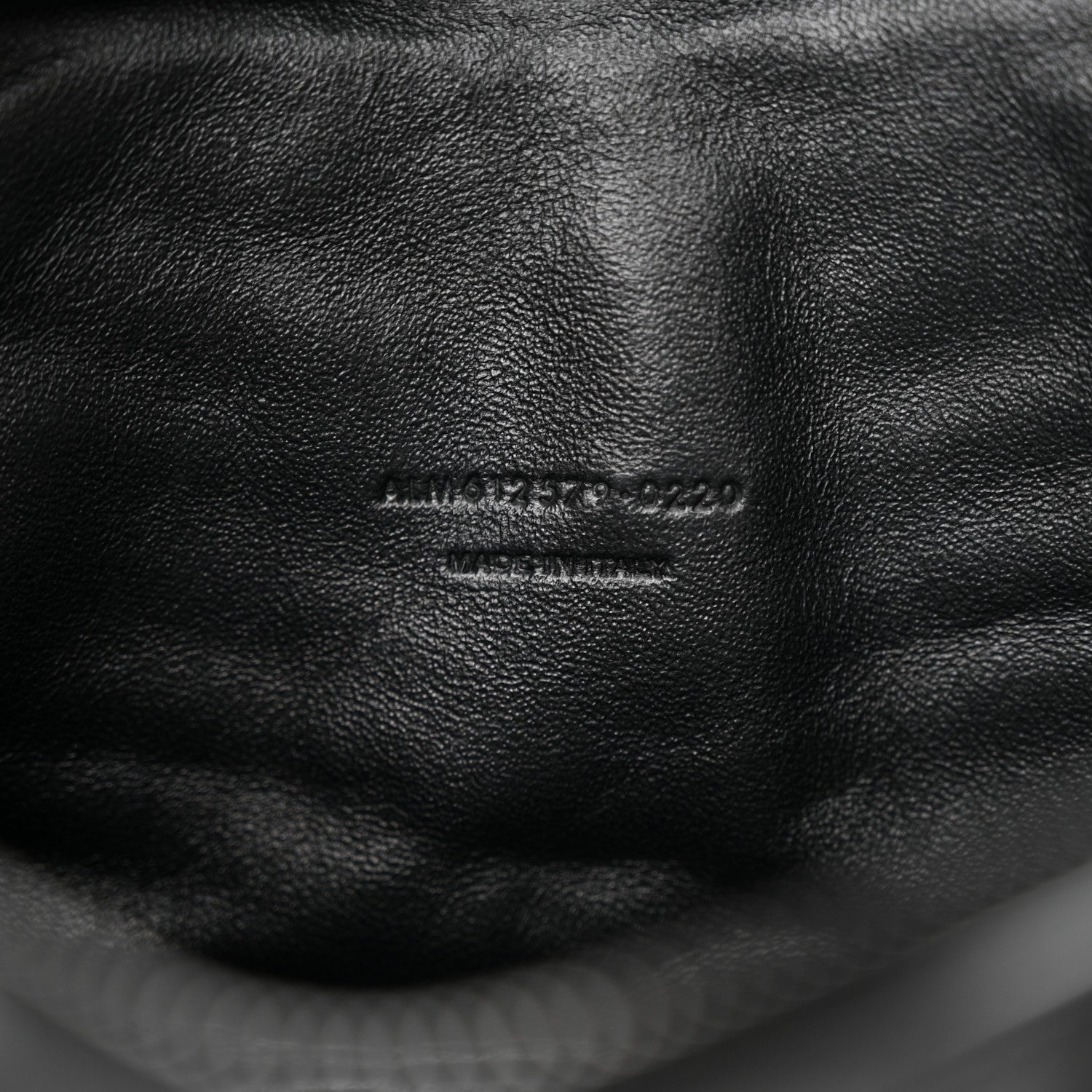 Saint Laurent Calfskin Matelasse Monochrome Monogram Mini Lou Camera Bag Black 7 of 10