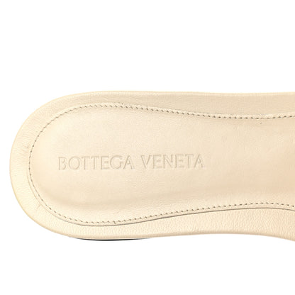 Bottega Veneta Nappa Matelasse Padded Flat Sandals 39 Sea Salt 7 of 8