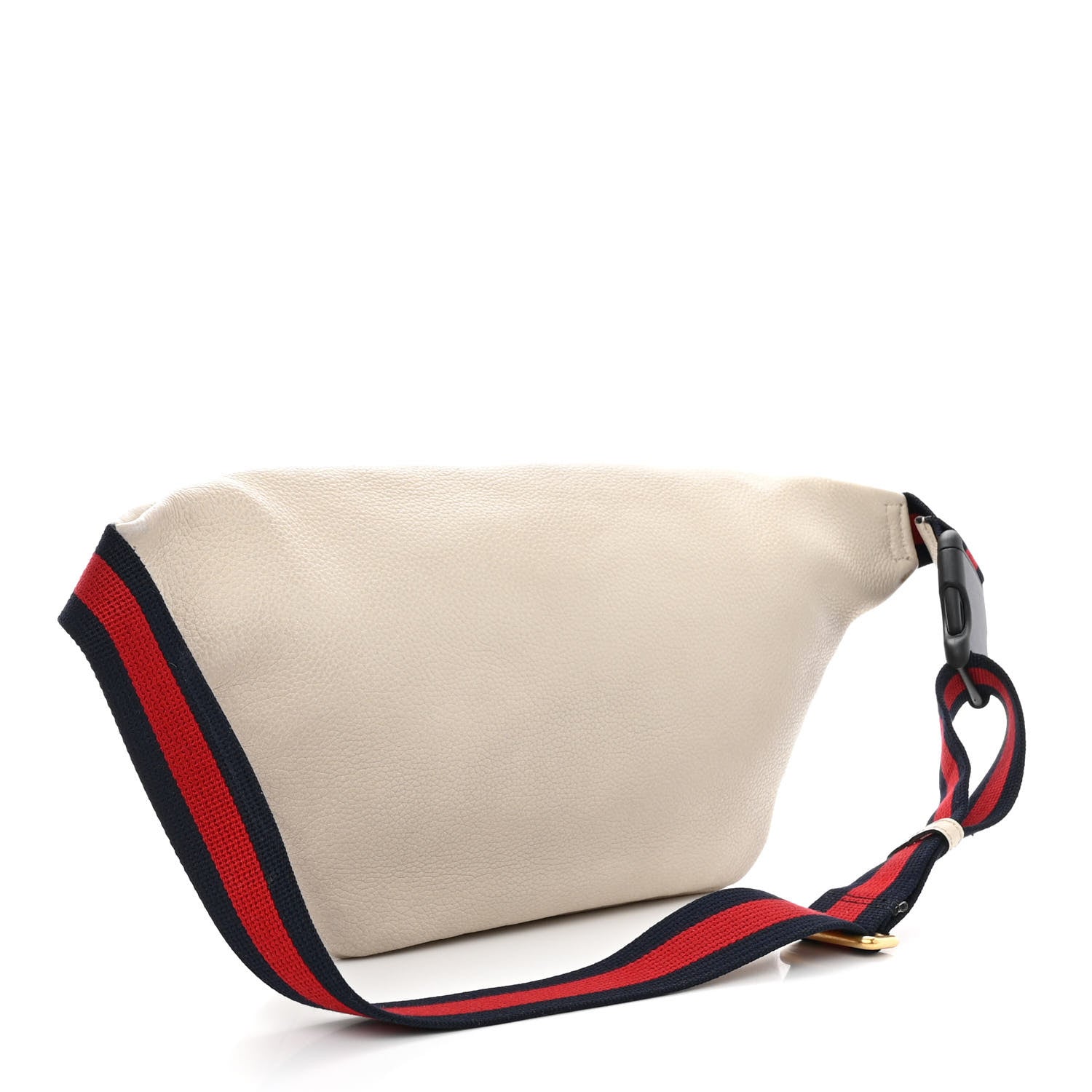 Gucci Grained Calfskin Logo Belt Bag White 3 of 14