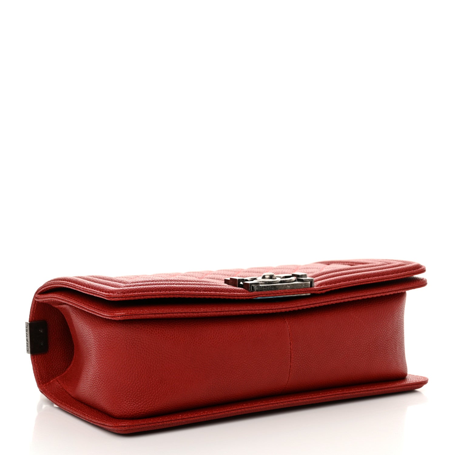 Chanel Caviar Quilted Medium Boy Flap Red 4 of 11