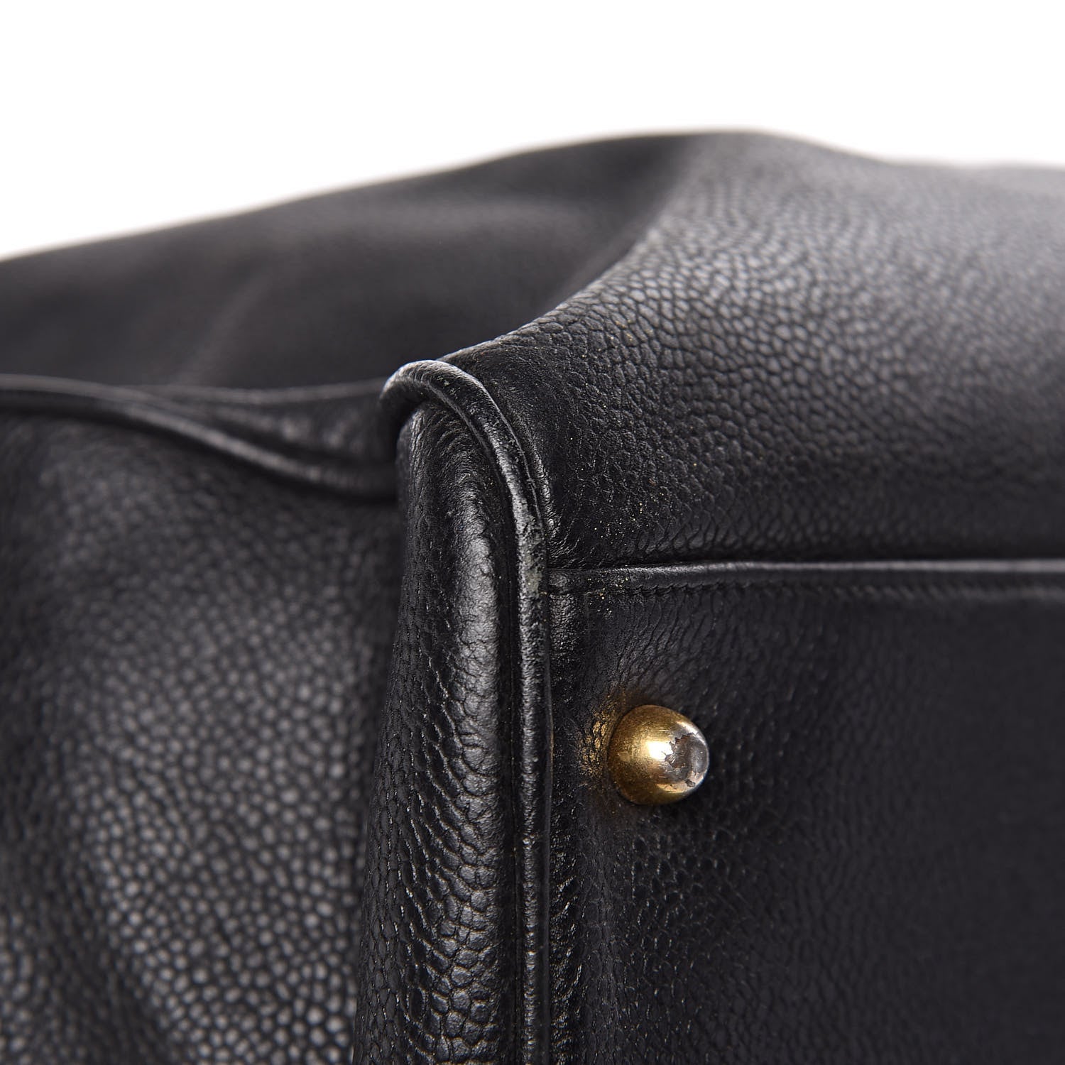 Chanel Caviar XL Weekender Bag Black 14 of 17