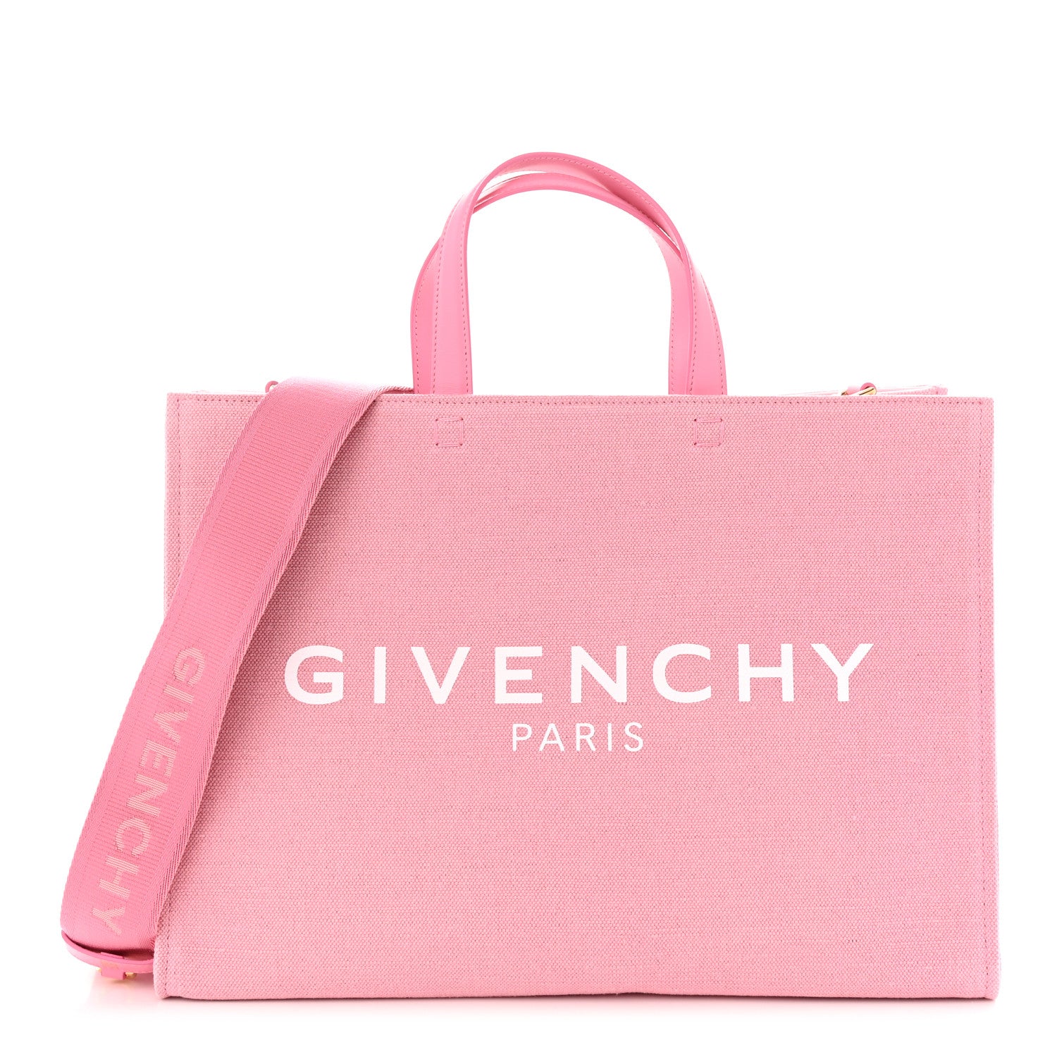 Givenchy Canvas Medium G-Tote Bright Pink 1 of 10