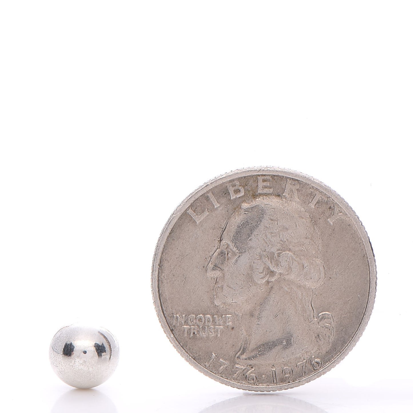 Sterling Silver 10mm HardWear Ball Earrings
