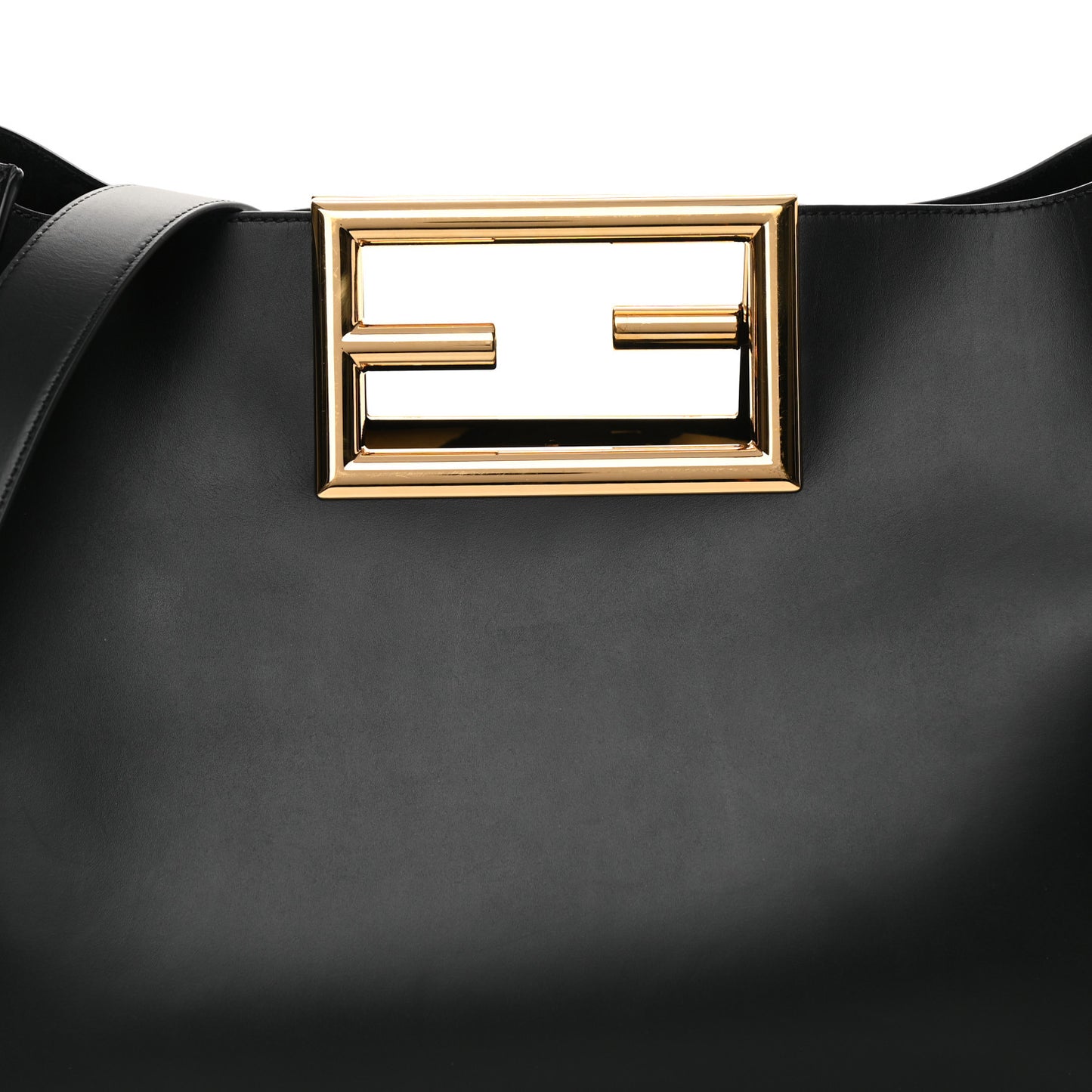 Vitello King Medium Fendi Way Tote Black