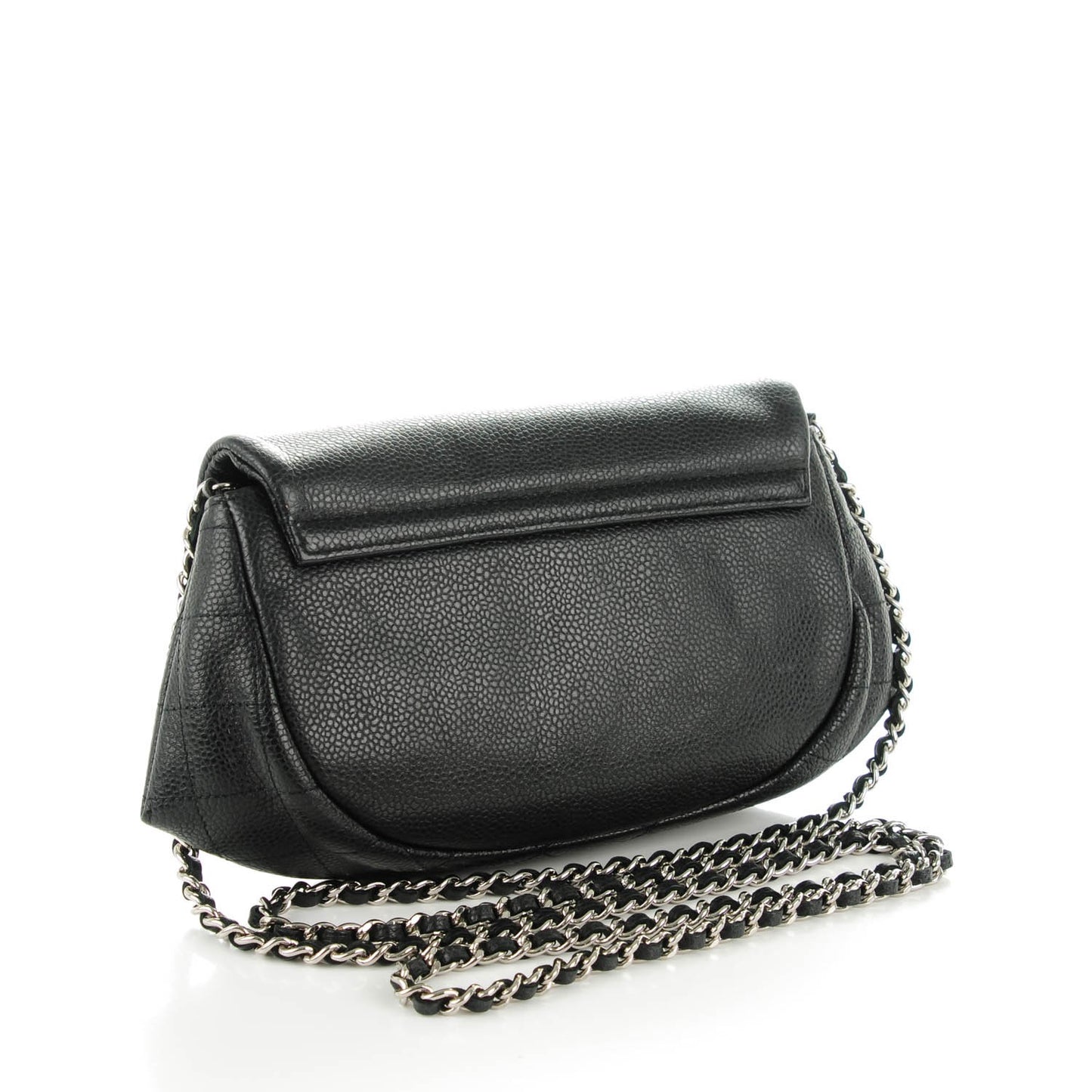 Caviar Half Moon Wallet On Chain WOC Black