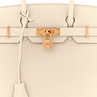 Hermes Togo BIRKIN 30 Craie 9 of 11