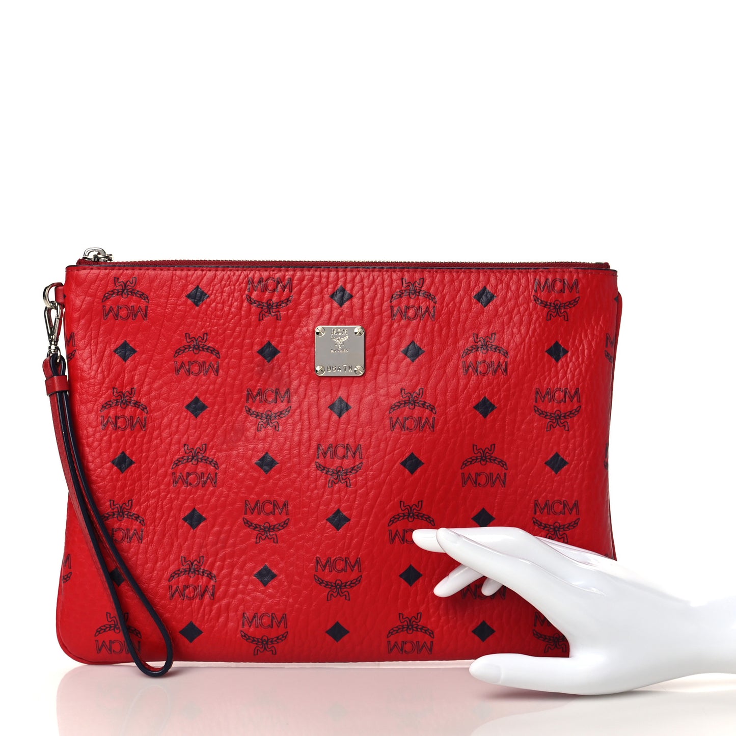 Visetos Stark Wristlet Pouch Red