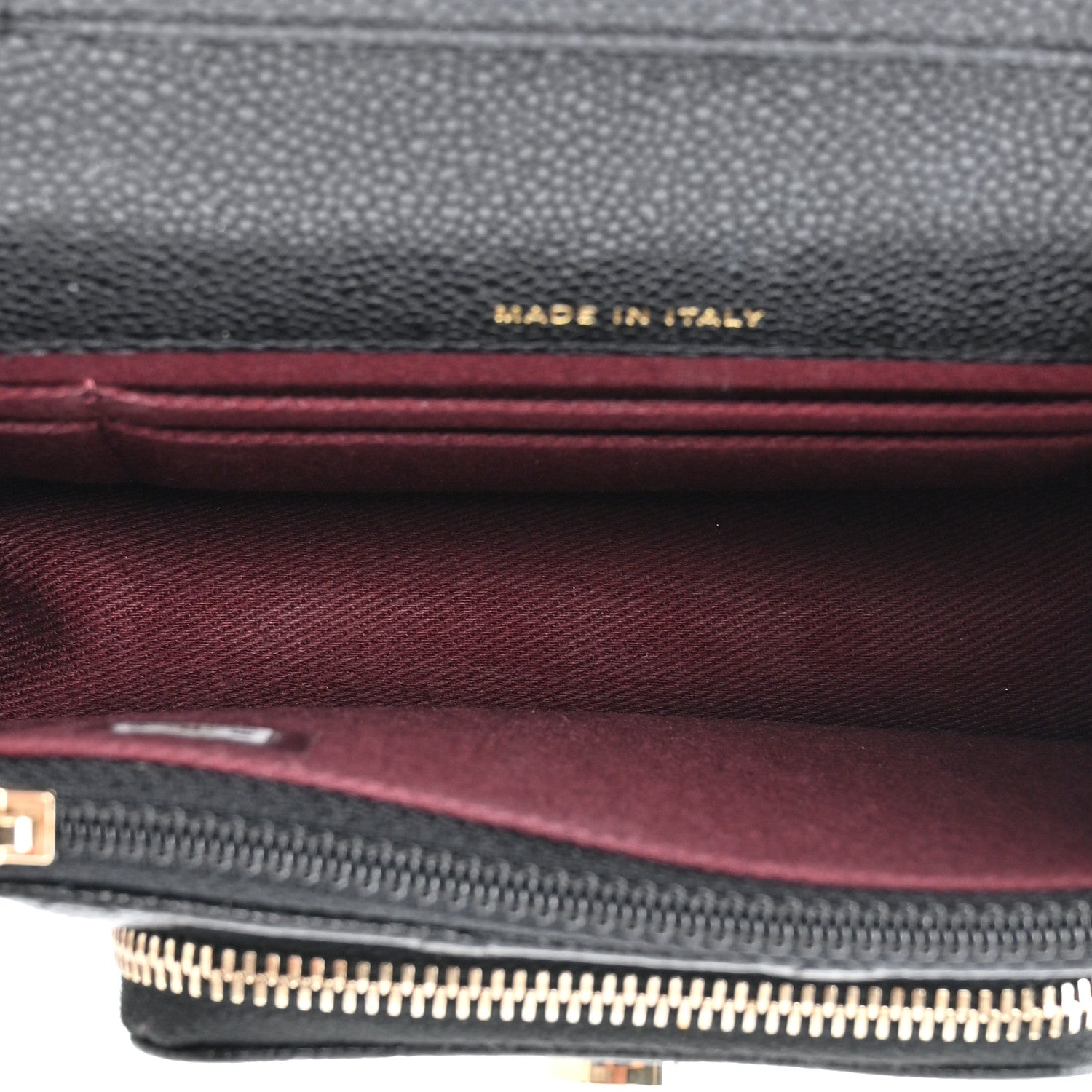 Chanel Caviar Quilted Business Affinity Clutch With Chain Black 5 of 12