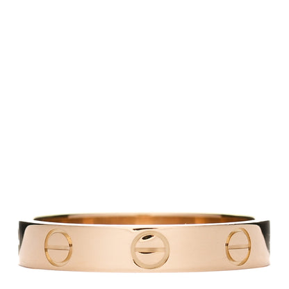 Cartier 18K Yellow Gold 3.5mm LOVE Wedding Band Ring 54 7 3 of 4